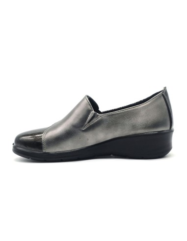 Cinzia Soft mocassino comfort a pantofola donna con zeppa
