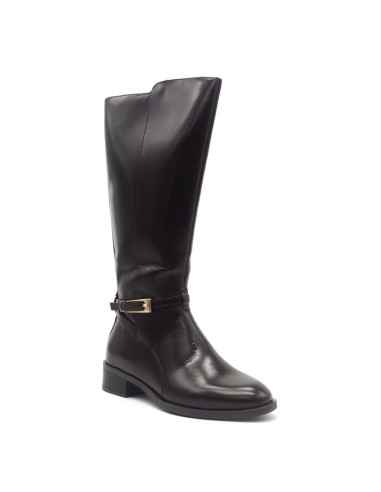 Cinzia Soft stivale cavallerizzo donna in pelle con fibbia