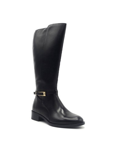 Bottes d'équitation Cinzia Soft pour femme, en cuir souple, avec boucle décorative