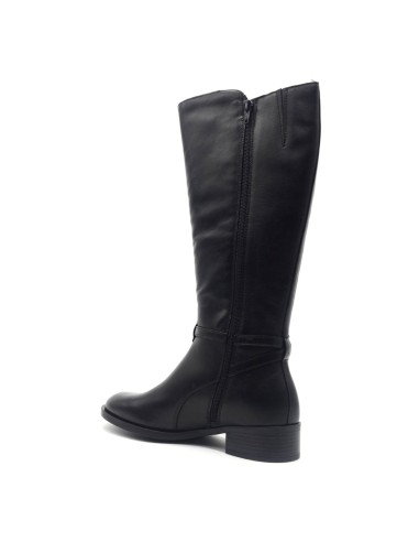 Bottes d'équitation Cinzia Soft pour femme, en cuir souple, avec boucle décorative