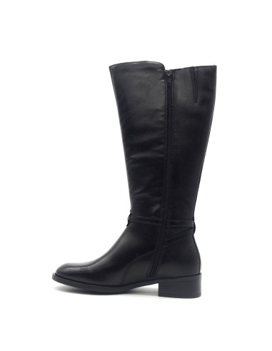 Bottes d'équitation Cinzia Soft pour femme, en cuir souple, avec boucle décorative