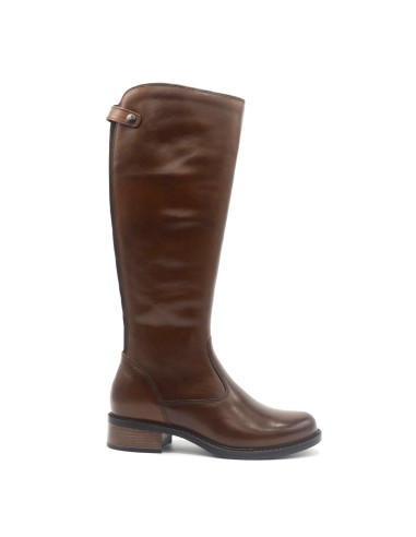 Cinzia Soft Damen-Reitstiefel aus Leder mit elastischem Band