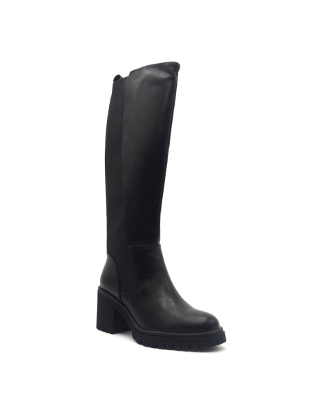 Bottes d'équitation Cinzia en cuir écologique souple avec élastique