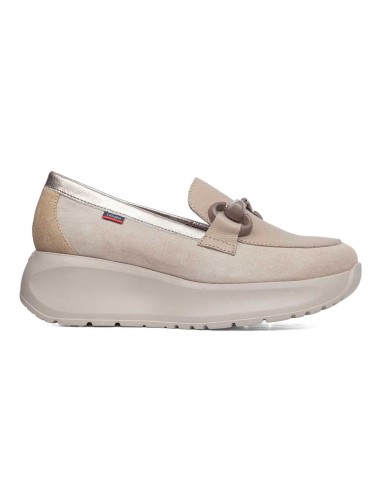 Mocassin Callaghan Grace pour femme, en daim et cuir