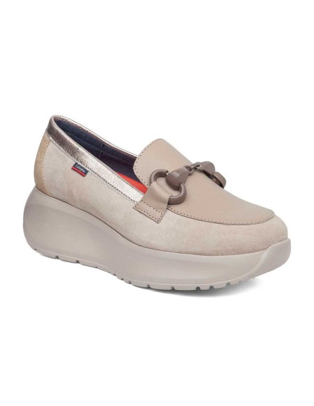 Callaghan modello Grace mocassino donna in camoscio e pelle