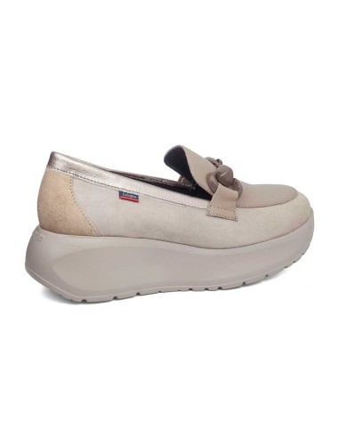 Callaghan modello Grace mocassino donna in camoscio e pelle