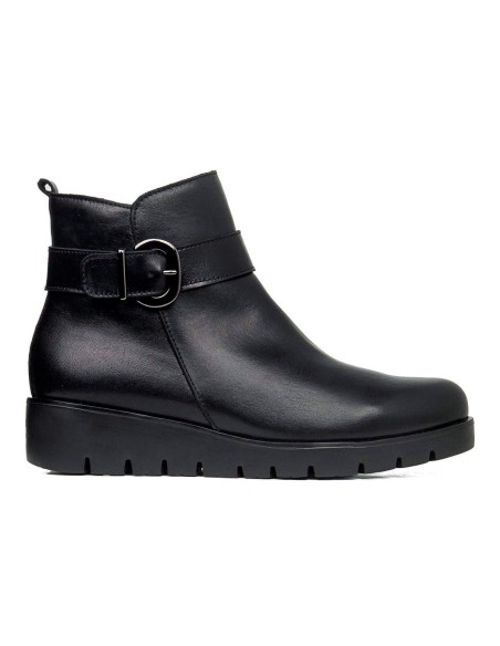 Callaghan Bari Damen-Lederstiefelette mit Schnalle