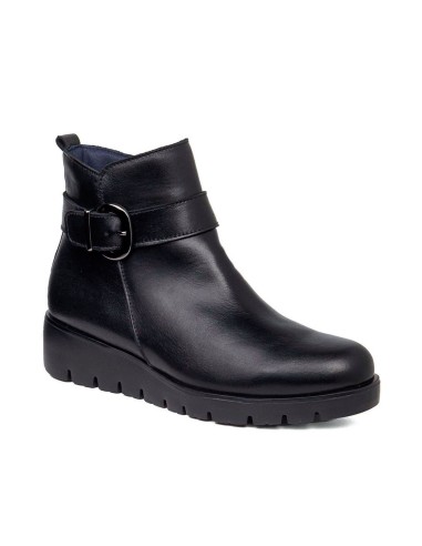 Callaghan Bari Damen-Lederstiefelette mit Schnalle