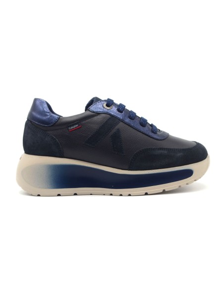 Baskets Callaghan Grace pour femmes en daim et cuir