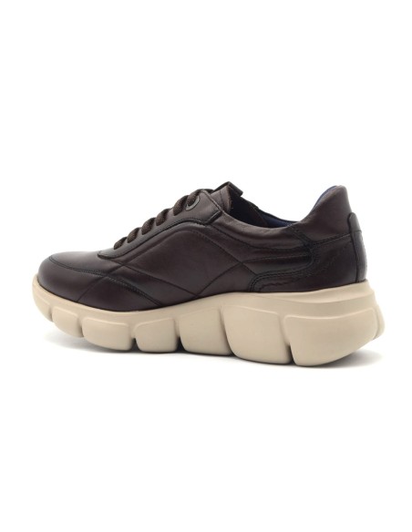 Callaghan Balloon Sra women's lace-up sneaker in nappa leather
