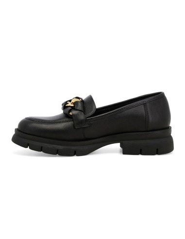 Melluso women's moccasin in soft leather with accessory
