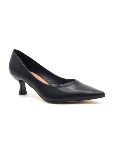 Décolleté Kharisma pour femme en cuir écologique avec décolleté en V