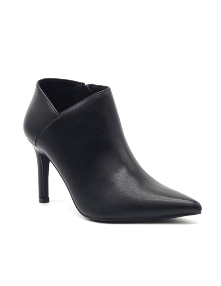 Kharisma women's ankle boot in eco-leather with oblique cut
