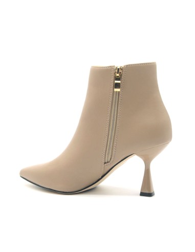 Bottines Kharisma pour femmes en similicuir avec fermeture éclair intérieure