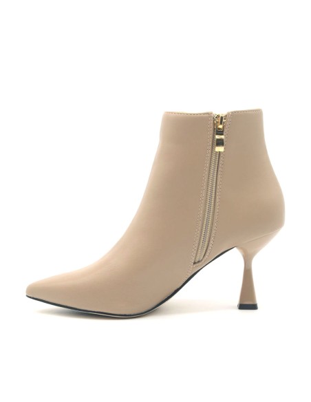 Kharisma women's ankle boot in faux leather with internal zip
