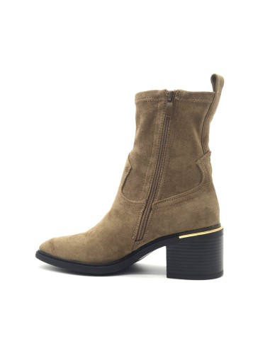 Kharisma stivaletto texano donna in tessuto con gambale elasticizzato