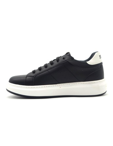 Ferré Herren-Sneaker zum Schnüren aus Öko-Leder mit kontrastierenden Einsätzen