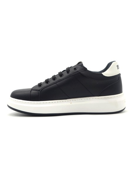 Ferré Herren-Sneaker zum Schnüren aus Öko-Leder mit kontrastierenden Einsätzen