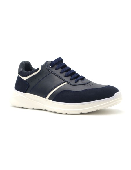Ferré Herren-Sneaker zum Schnüren aus Wildleder und Kunstleder