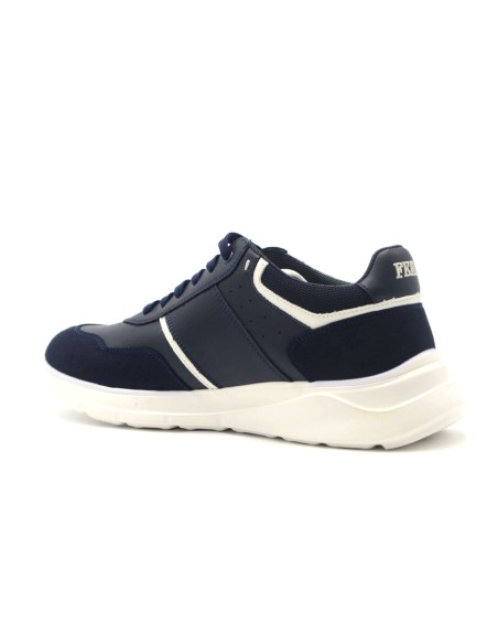 Ferré Herren-Sneaker zum Schnüren aus Wildleder und Kunstleder
