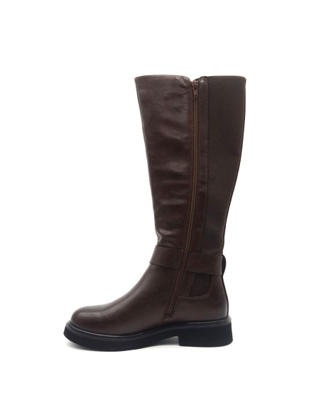 Ferré Merlot Damenreitstiefel mit Schnalle