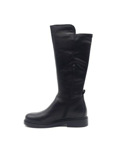 Vueva Damenstiefel aus Leder und Stretchmaterial am Schaft