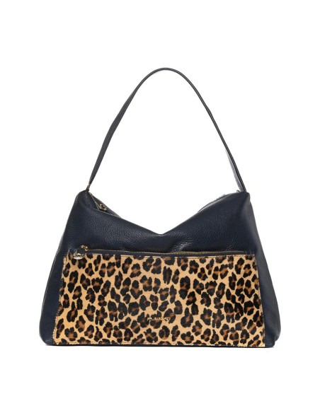 Sac bandoulière Pulicati Sole, modèle fabriqué en Italie pour femme, en cuir.