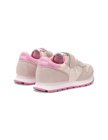 Sun68 modello Ally Solid sneaker bambina in pelle scamosciata