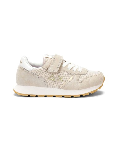 Sun68 Ally Glitter Textil-Sneaker für Mädchen aus Wildleder