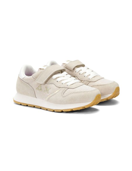 Sun68 Ally Glitter Textil-Sneaker für Mädchen aus Wildleder