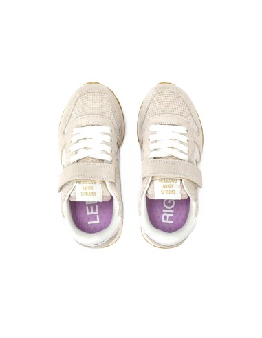 Sun68 Ally Glitter Textil-Sneaker für Mädchen aus Wildleder