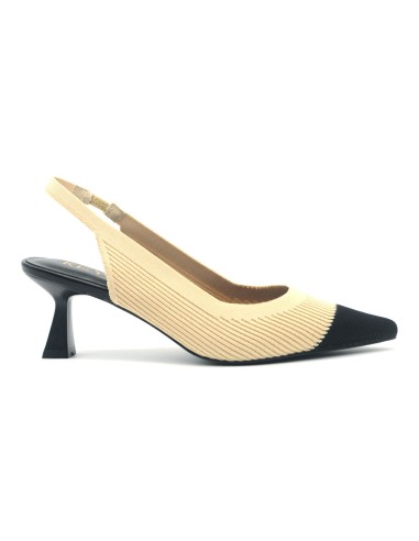 Keys Elastik slingback model for women in stretch fabric