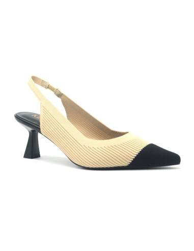 Keys Elastik slingback model for women in stretch fabric
