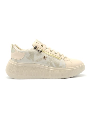 Keys Wonder model women's lace-up sneaker with platform sole