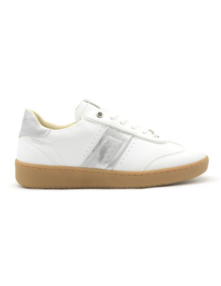 Zapatillas con cordones y aplicaciones laminadas para mujer Keys Spinny