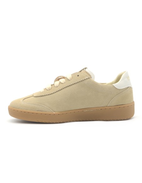 Baskets montantes à lacets pour femme, modèle Keys Spinny, en daim