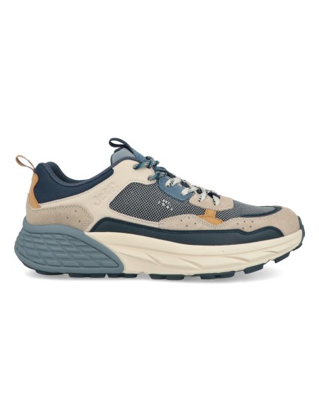 Jeep model Groove Washed Mesh men's lace-up sneaker