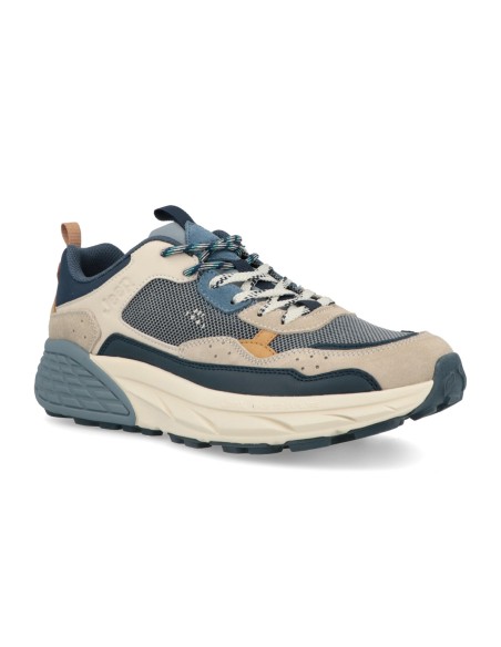 Jeep model Groove Washed Mesh men's lace-up sneaker