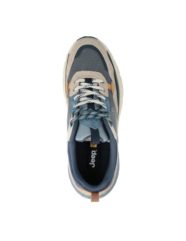 Jeep model Groove Washed Mesh men's lace-up sneaker