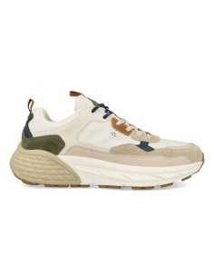 Jeep Groove Nylon fabric and suede sneakers