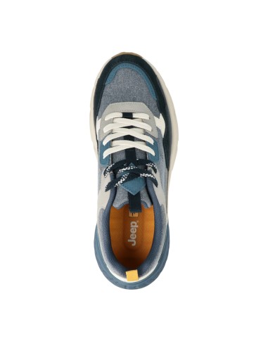 Jeep Groove Canvas men's lace-up sneaker in cotton