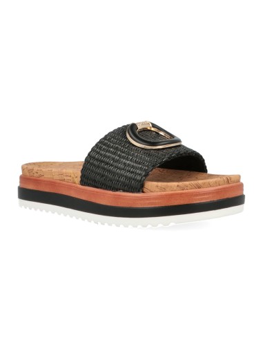 Jeep Grace Raffia women's slipper in woven fabric
