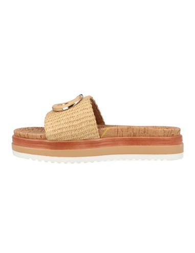 Jeep Grace Raffia women's slipper in woven fabric