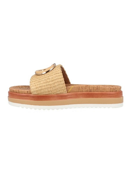 Jeep modello Grace Raffia ciabatta donna in tessuto intrecciato
