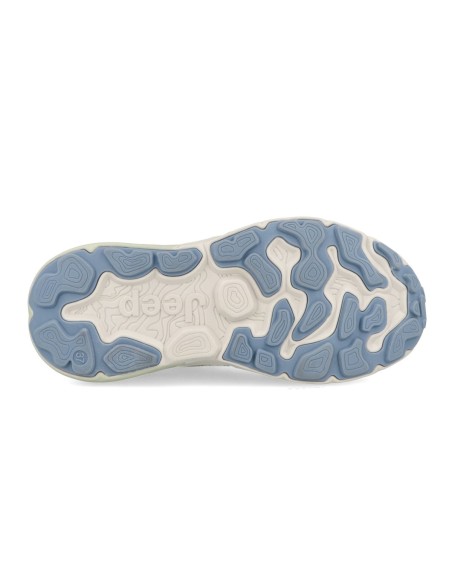 Jeep modello Groove Mesh sneaker stringata donna in tessuto e pelle