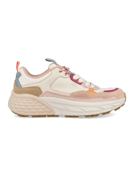 Jeep modello Groove Mesh sneaker stringata donna in tessuto