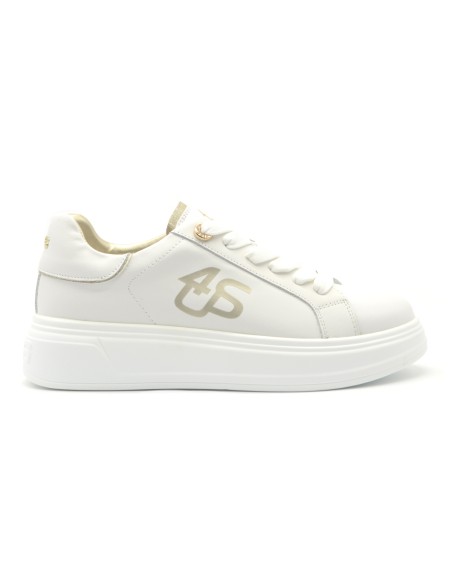 Baskets montantes à lacets pour femmes 4US by Paciotti en cuir souple