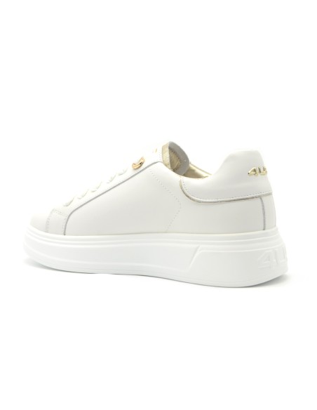 Zapatillas deportivas con cordones para mujer de 4US by Paciotti en piel suave.