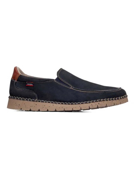 Mocassin en cuir pour homme Callaghan modèle Terramar avec élastiques
