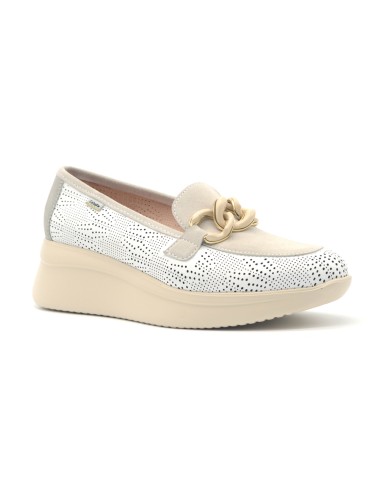 Callaghan modello Hanna mocassino donna in pelle laserata